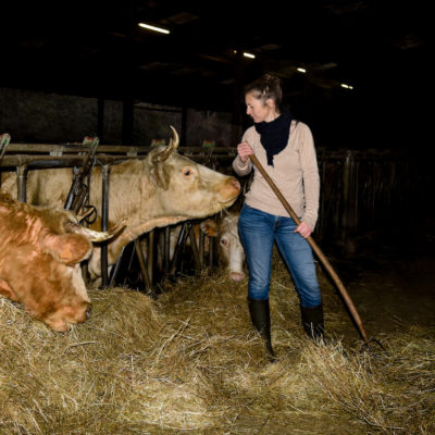 Émilie Jeannin, l’éleveuse qui amène l’abattoir à la ferme